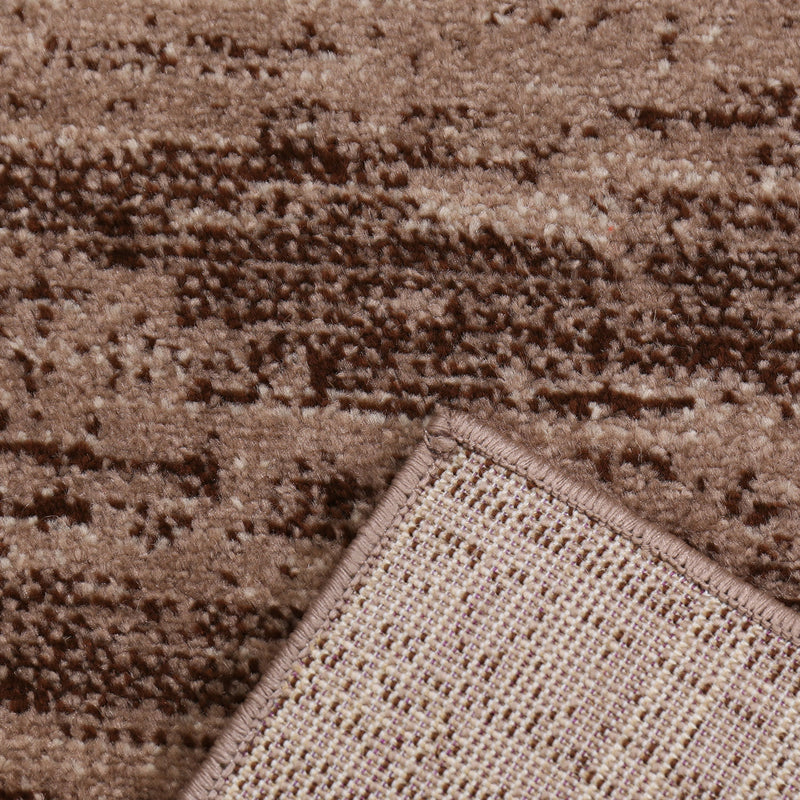 Milano9121 Beige Trendy Short Pile Rug, Star Pattern-zoom-