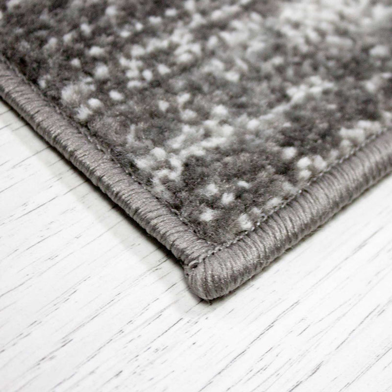 Stern Jugendzimmer Wohnzimmer teppich Grau Trendiger Kurzflor Teppich Stern Stylish Accessoire-zoom-