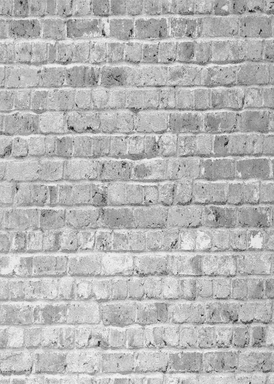 Tibet5162 Grey Modern Design Rug, Stone Look Brickwork Design-4