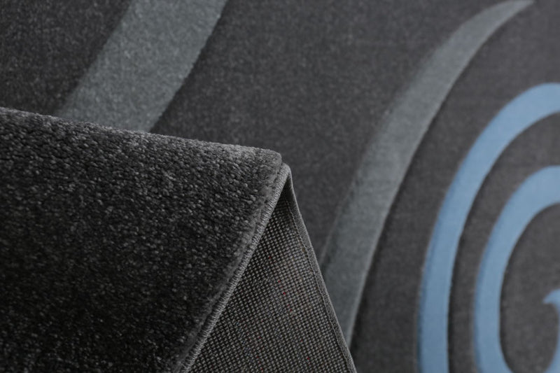 Cascadapl6678 Blue Spinning Top Contour Cut Carpet-zoom-