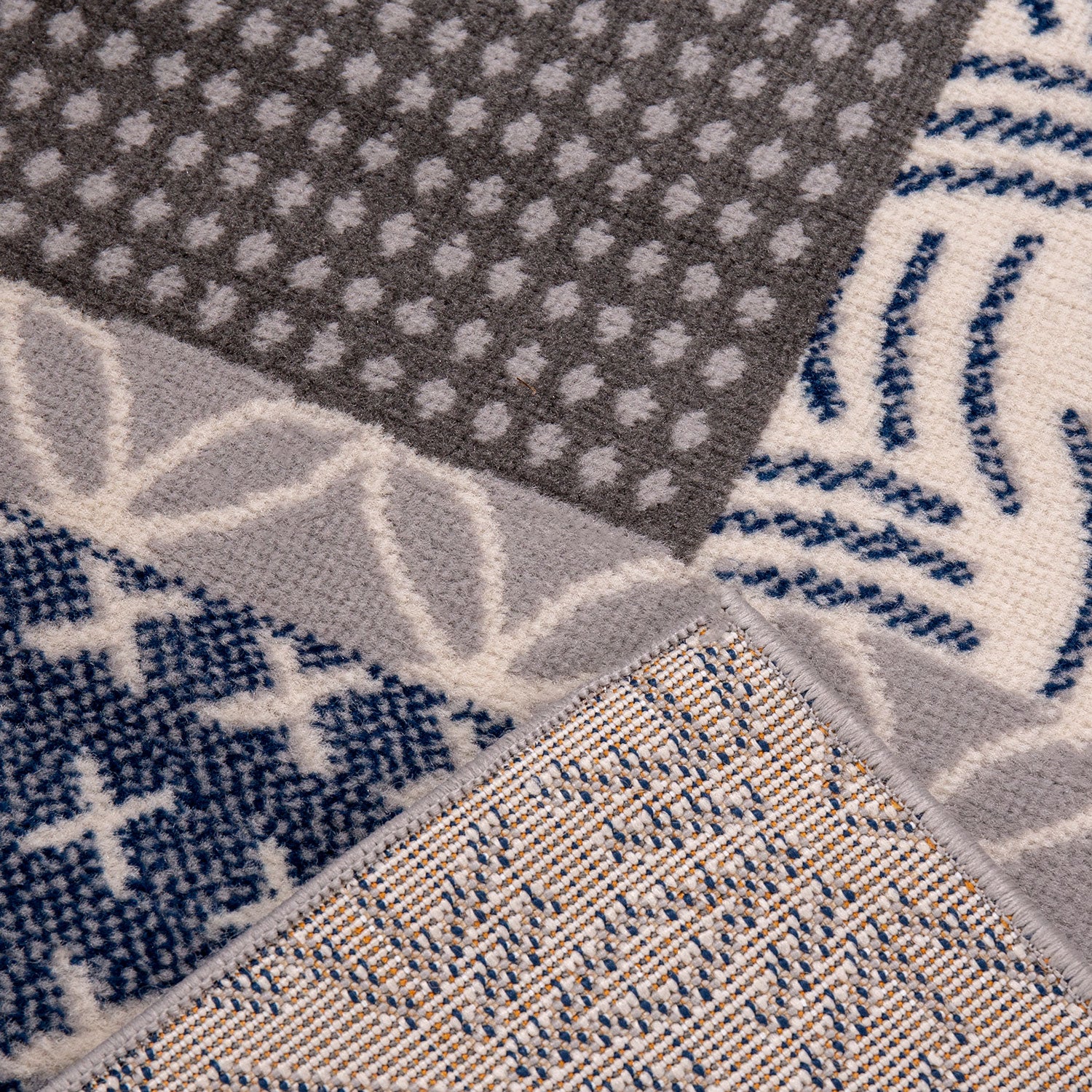 Modern patchwork rug for the living room & bedroom-7