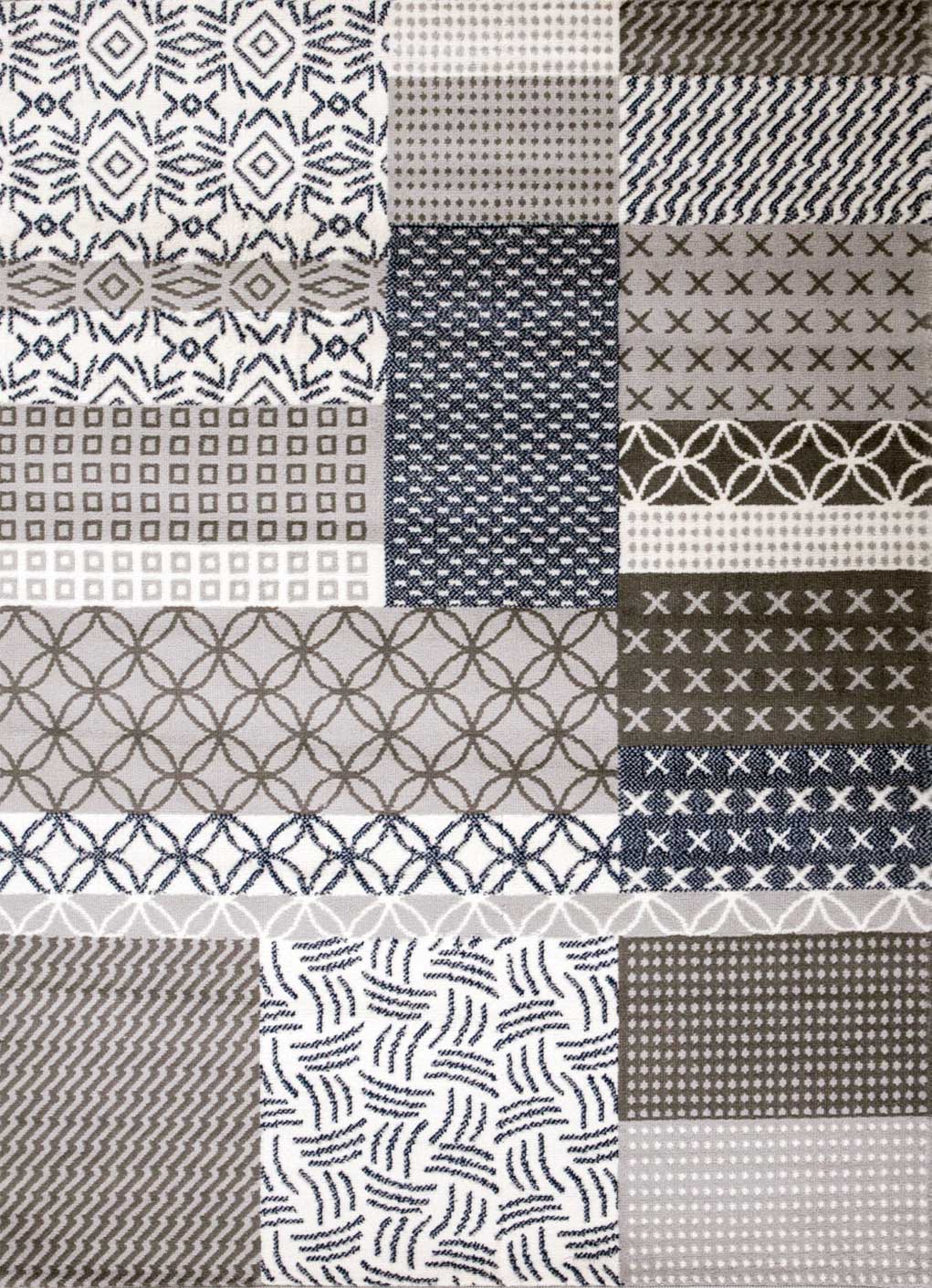 Modern patchwork rug for the living room & bedroom-zoom-9