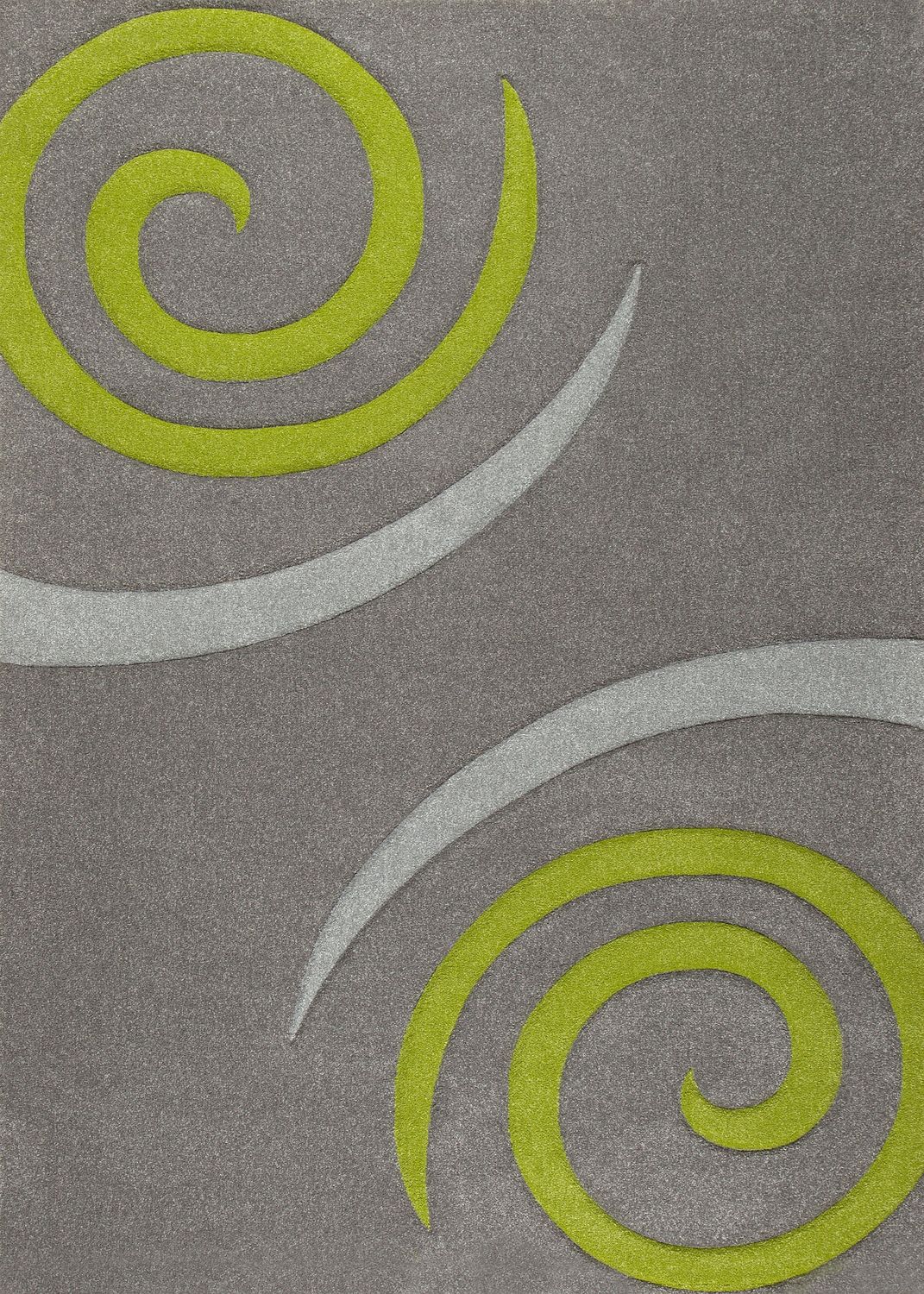 Cascadapl6678 Green Circular Contour Cut Rug-zoom-4