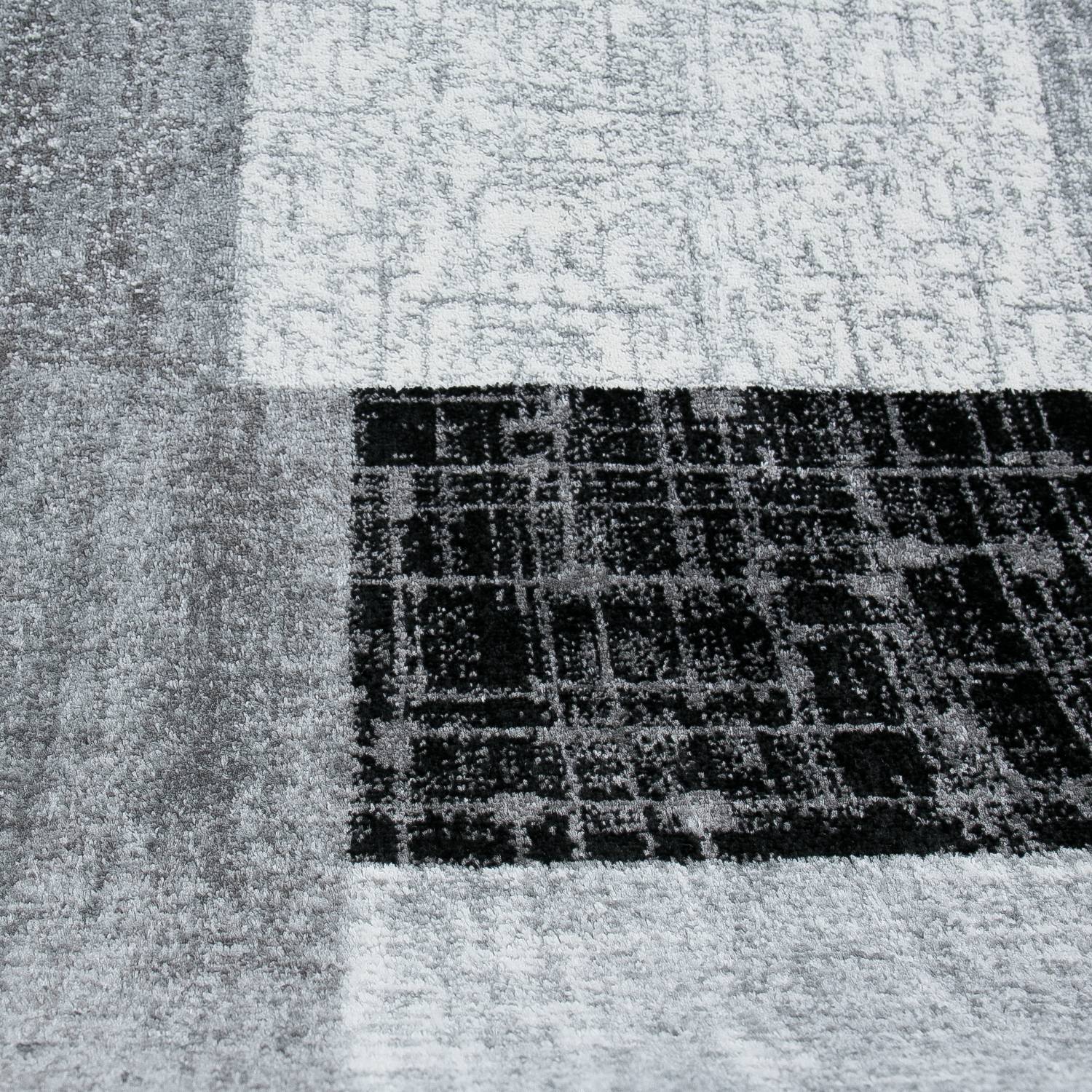 Samo9473 Grey Tile Look Carpet-zoom-2