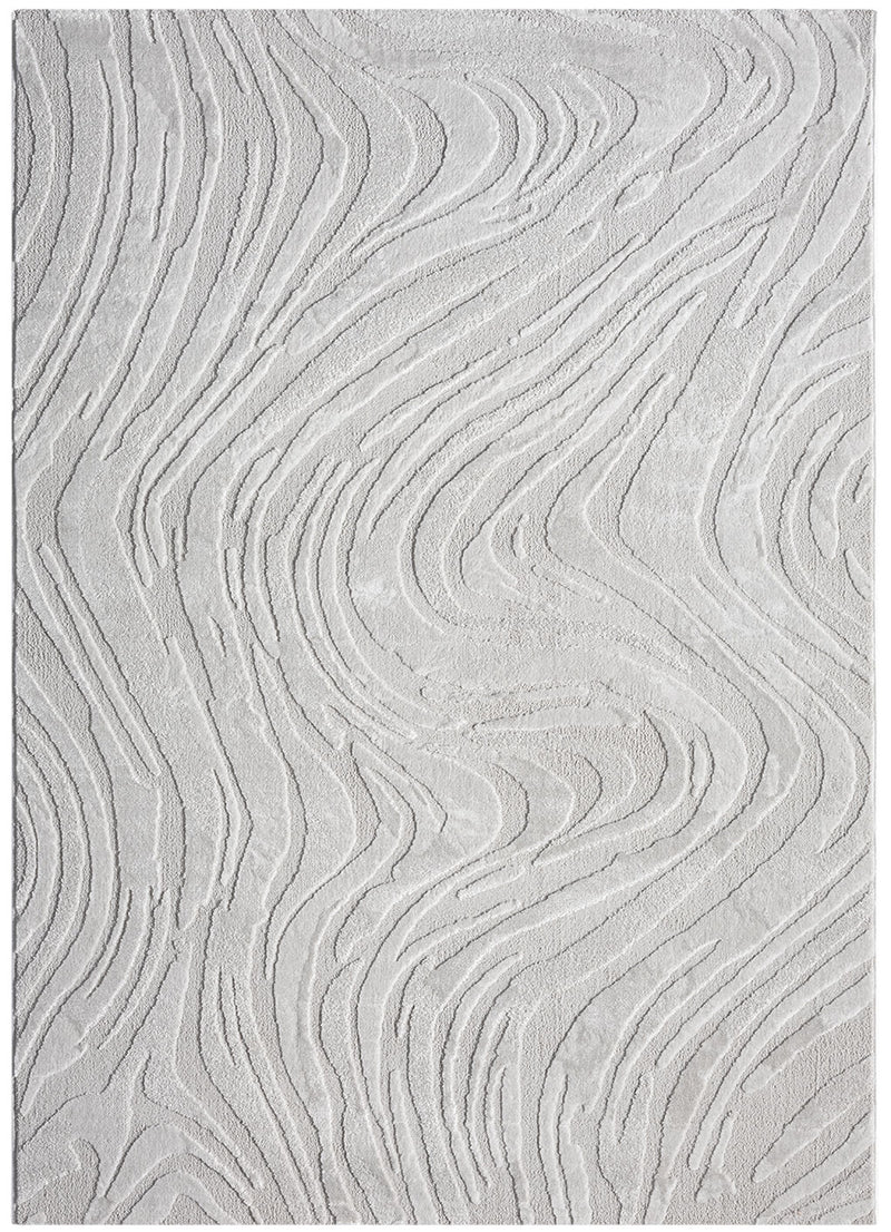 Living room rug, bedroom rug, 3D effect, modern, soft, short pile, wave pattern, high quality-zoom-