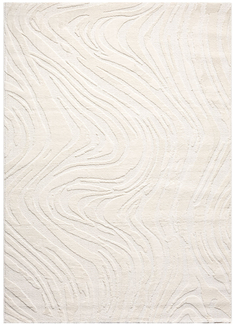 Living room rug, bedroom rug, 3D effect, modern, soft, short pile, wave pattern, high quality-zoom-