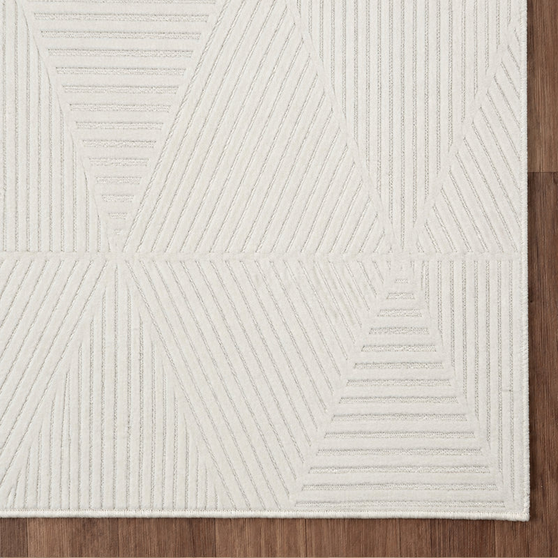 Moderner Kurzflor Teppich Wohnzimmer Schlafzimmer Skandinavisch In&Outdoor geeignet-zoom-