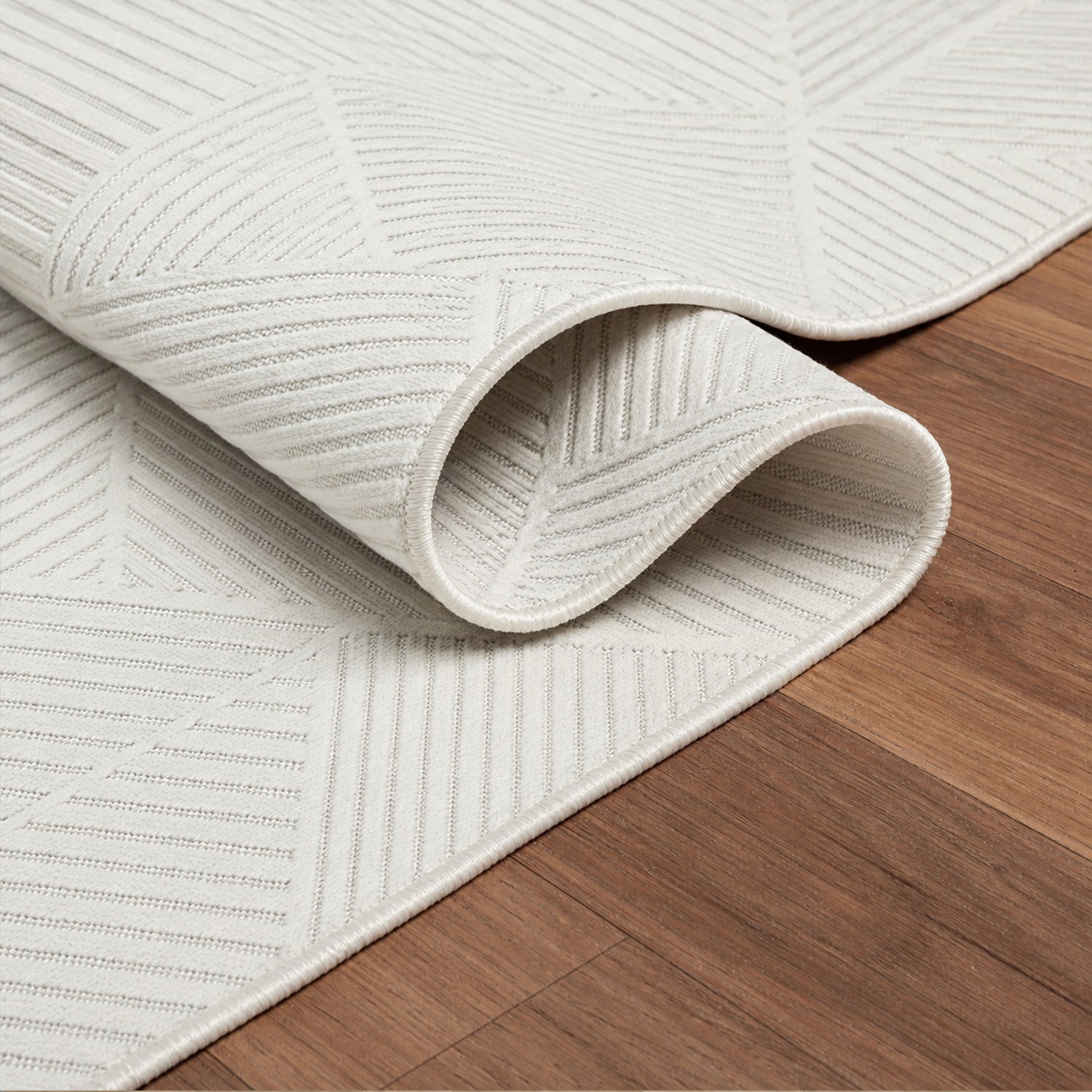 Moderner Kurzflor Teppich Wohnzimmer Schlafzimmer Skandinavisch In&Outdoor geeignet-zoom-39