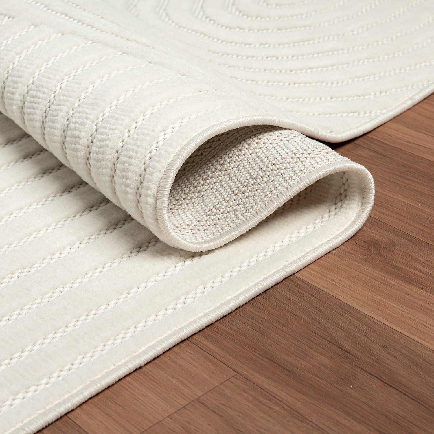 Moderner Kurzflor Teppich Wohnzimmer Schlafzimmer Skandinavisch In&Outdoor geeignet-26