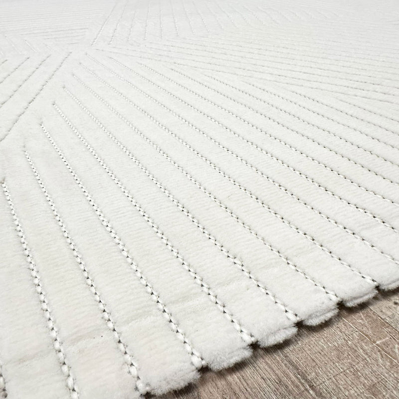 Moderner Kurzflor Teppich Wohnzimmer Schlafzimmer Skandinavisch In&Outdoor geeignet-zoom-