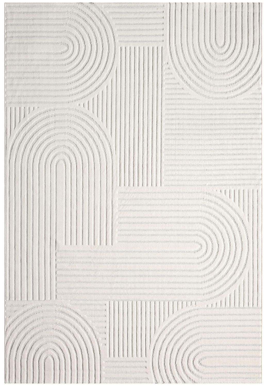 Moderner Kurzflor Teppich Wohnzimmer Schlafzimmer Skandinavisch In&Outdoor geeignet-zoom-27