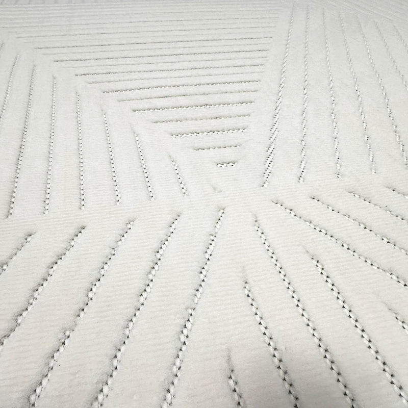 Moderner Kurzflor Teppich Wohnzimmer Schlafzimmer Skandinavisch In&Outdoor geeignet-zoom-