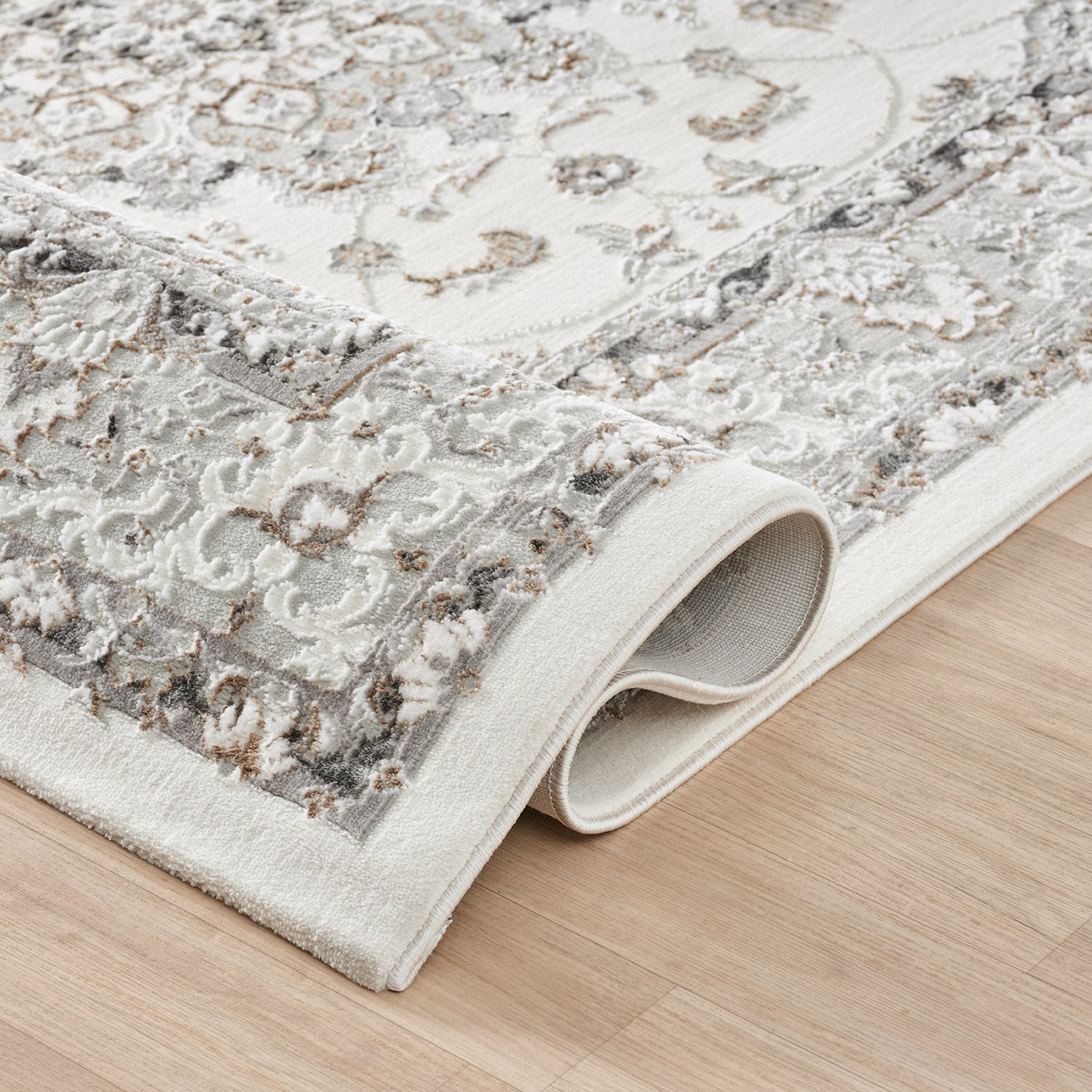 Orientteppich Kurzflor Moderner Teppich mit Ornament-Muster – Pflegeleicht & Robust-4