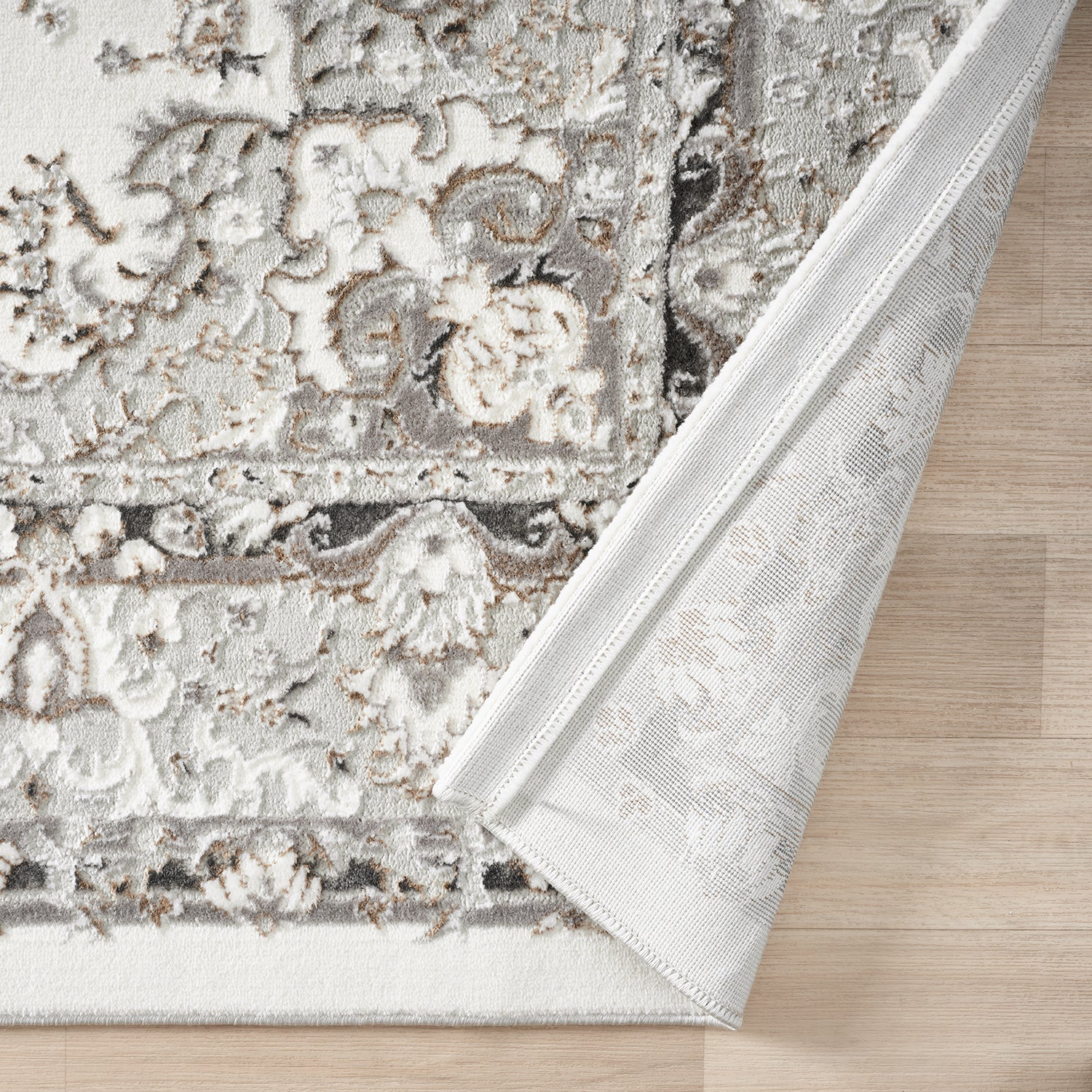 Orientteppich Kurzflor Moderner Teppich mit Ornament-Muster – Pflegeleicht & Robust-zoom-7