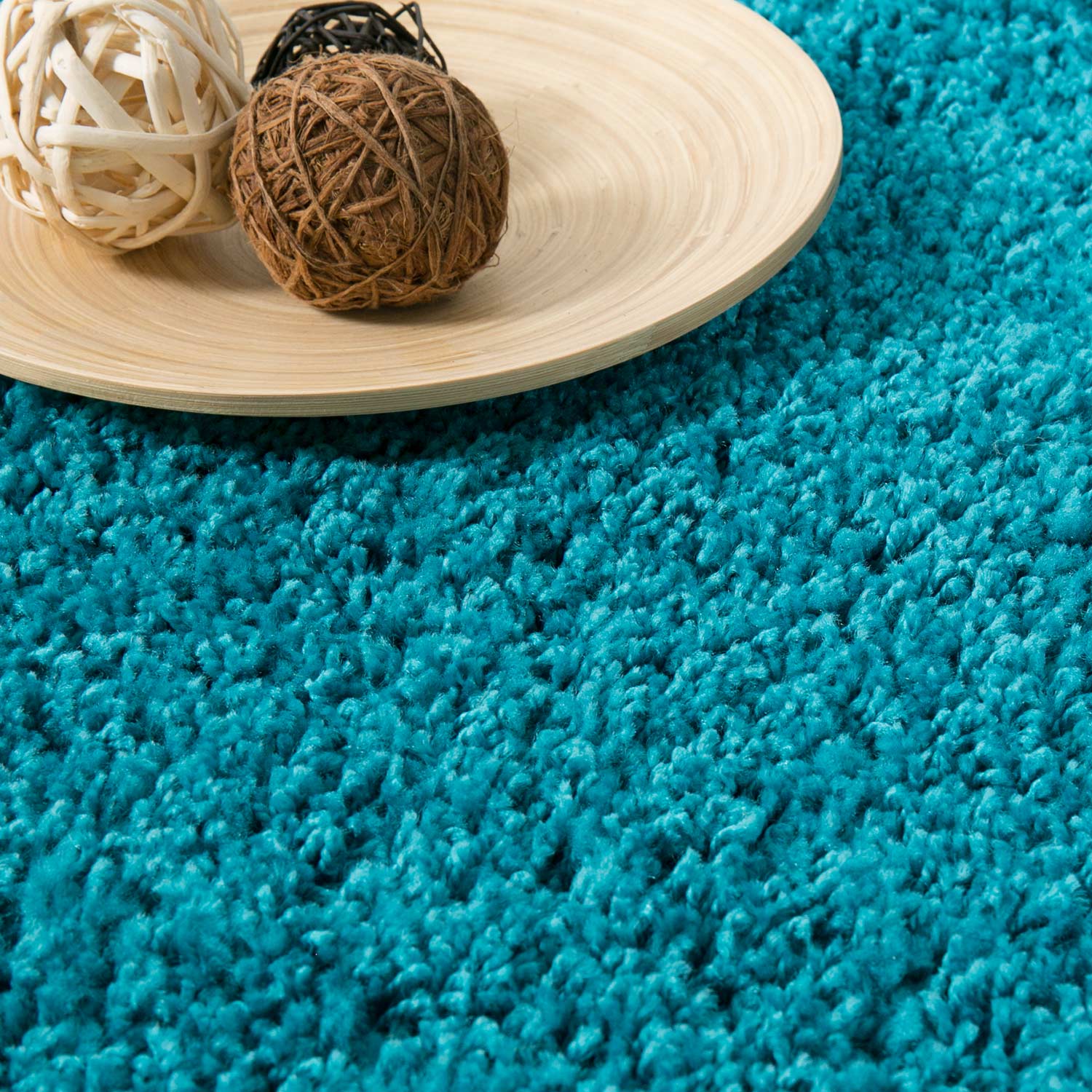 Prime Shaggy Hochflor Teppich in 13 Uni Farben + Runde Teppiche Wohnzimmer-zoom-4