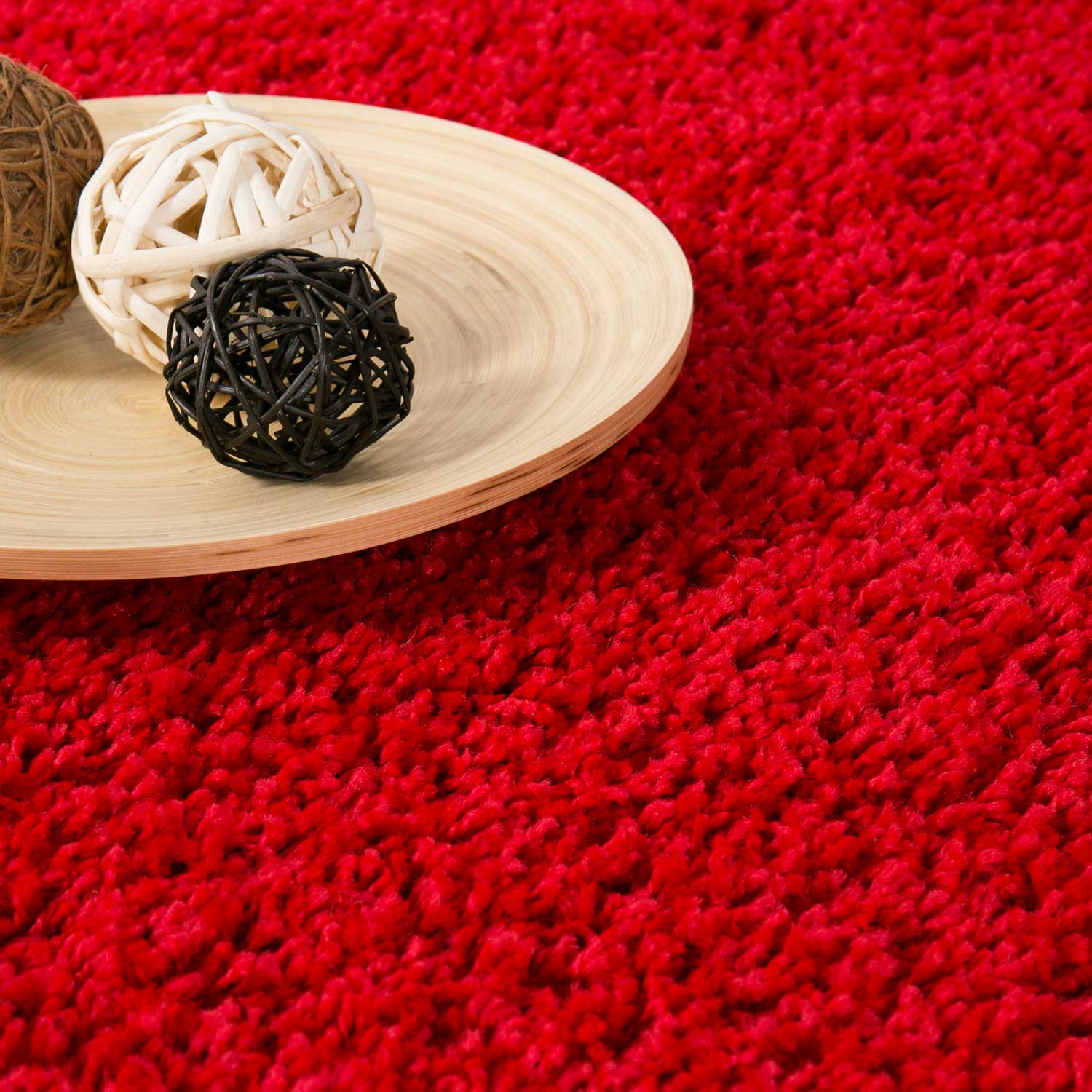 Prime Shaggy Hochflor Teppich in 13 Uni Farben + Runde Teppiche Wohnzimmer-zoom-7