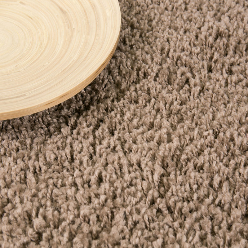 Prime Shaggy Hochflor Teppich in 13 Uni Farben + Runde Teppiche Wohnzimmer-zoom-