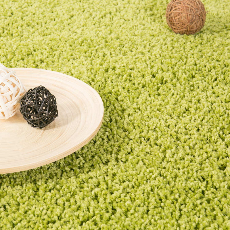 Prime Shaggy Hochflor Teppich in 13 Uni Farben + Runde Teppiche Wohnzimmer-zoom-