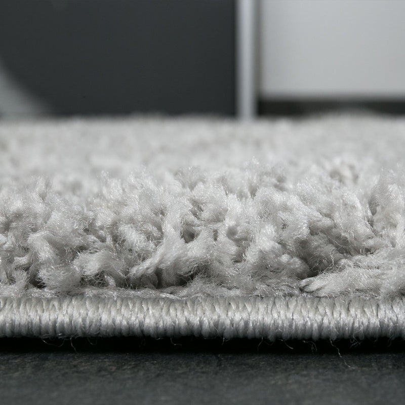 Prime Shaggy Hochflor Teppich in 13 Uni Farben + Runde Teppiche Wohnzimmer-zoom-
