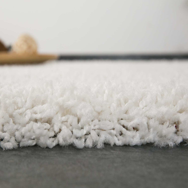 Prime Shaggy Hochflor Teppich in 13 Uni Farben + Runde Teppiche Wohnzimmer-zoom-