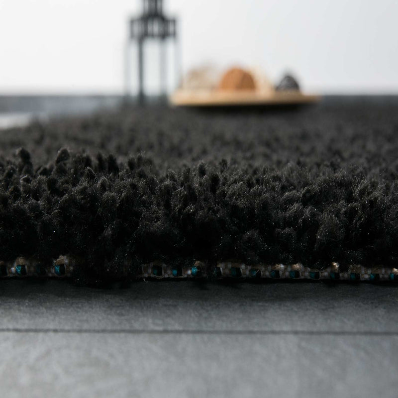 Prime Shaggy Hochflor Teppich in 13 Uni Farben + Runde Teppiche Wohnzimmer-zoom-