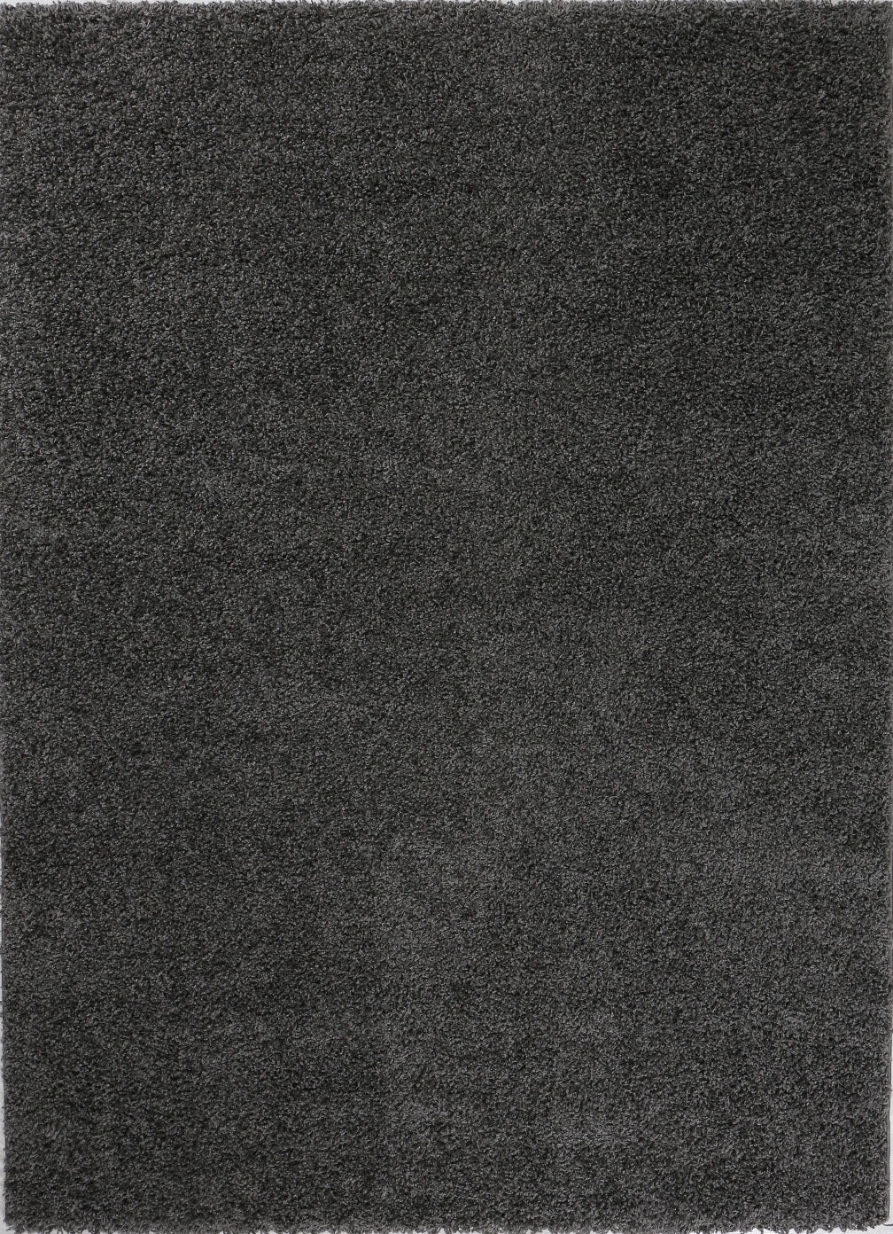 Prime Shaggy Hochflor Langflor Teppich Einfarbig Modern Anthrazit Dunkelgrau
