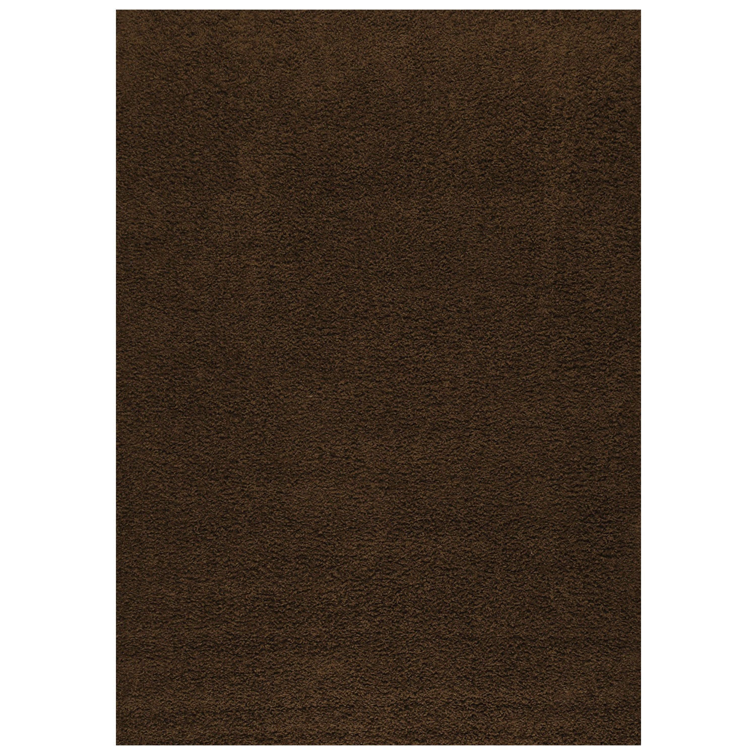 Prime Shaggy High Pile Long Pile Rug Solid Color Modern Brown