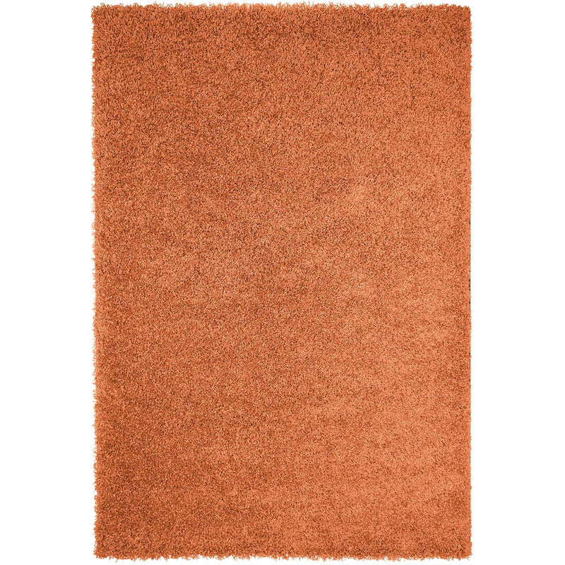 Teppich Prime Shaggy Hochflor Einfarbig Kupfer für Wohnzimmer, Schlafzimmer, kinderzimmer-zoom-