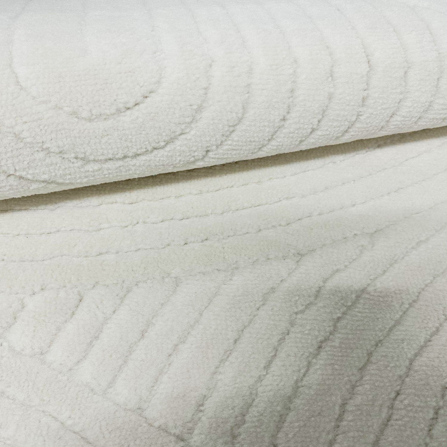 Robust flatweave rug with a natural look in cream, 3D high-low effect, soft-zoom-5