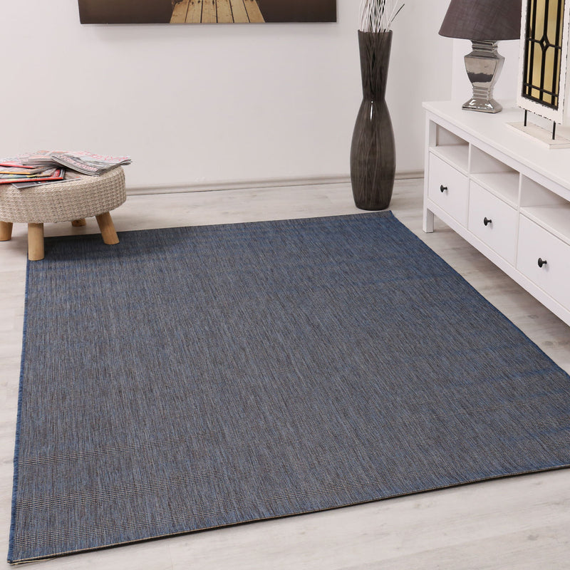 Robuster In- und Outdoor Flachgewebe Teppich 100% Polypropylen-zoom-
