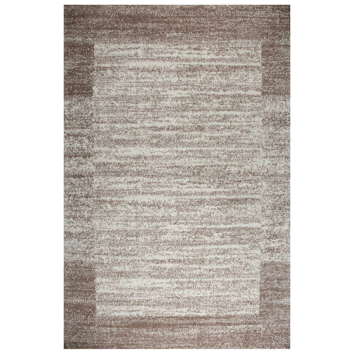 Nizza9461 Beige Shaggy Teppich Microfaser Extra Flauschig