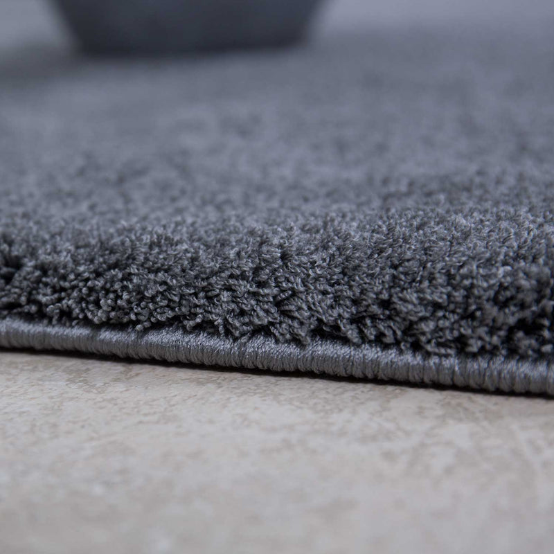 High-pile rug Nizza1000 Grey Shaggy Extra Fluffy Densely woven-zoom-