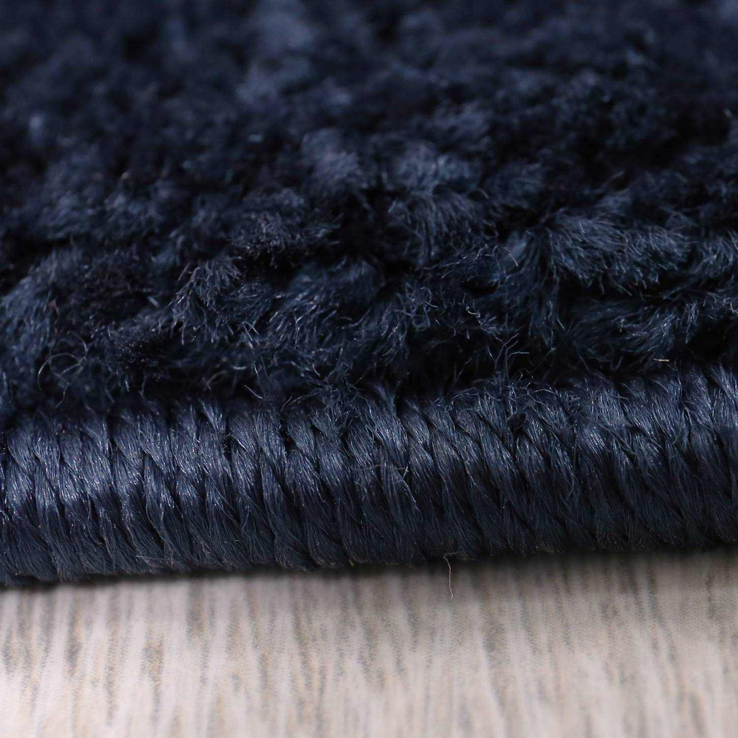 Short-pile rug with stars and a sky, modern blue and white, suitable for a teenager's room or living room.-zoom-3