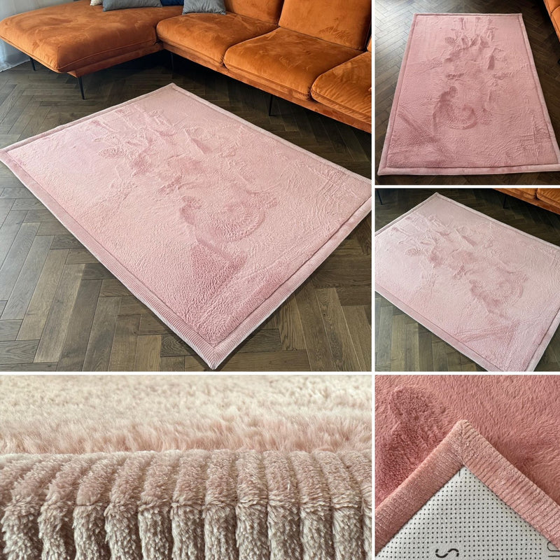 Teppich Baby Spielmatte kinderteppich Krabbeldecke hochwertigem Schaum Rutschfest-zoom-