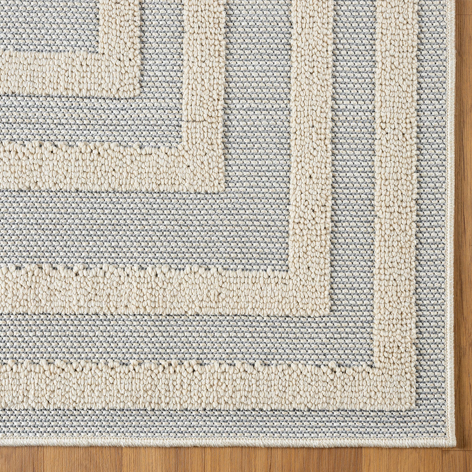 Boho high-pile rug for living room, bedroom, kitchen, hallway; washable 3D rug-28