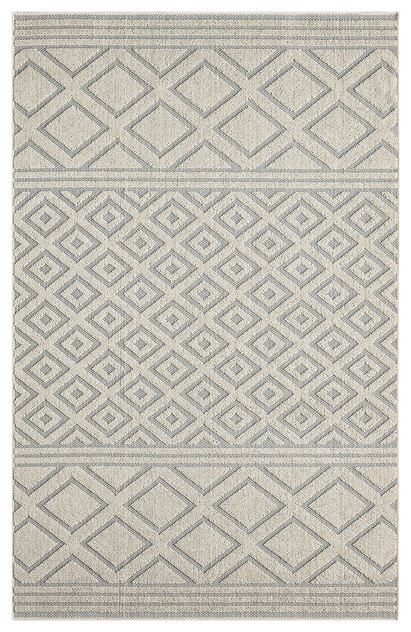 Teppich Boho Hochflor Wohnzimmer, Schlafzimmer, Modern Skandinavisch, Waschbarer Teppich 3D-zoom-