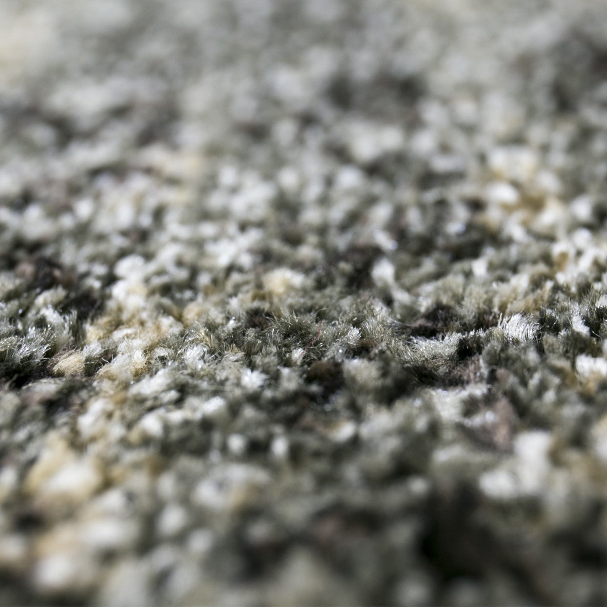 Teppich kurzflor Modern dichter melierter Braun Weiß für Wohnzimmer, Schlafzimmer, kinderzimmer-zoom-6