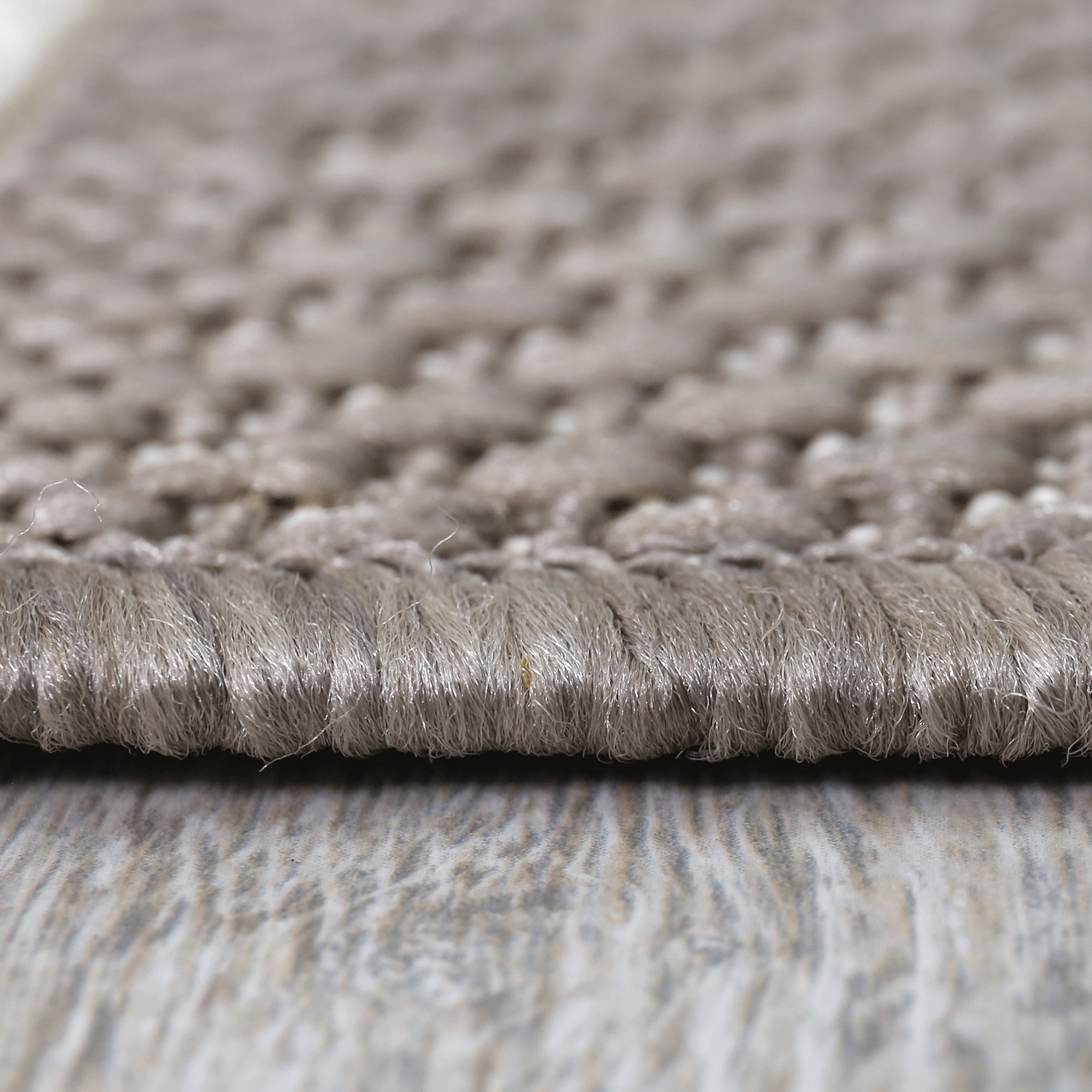 Flatweave Rug Striped Indoor and Outdoor Durable 100% Polypropylene Beige-zoom-4