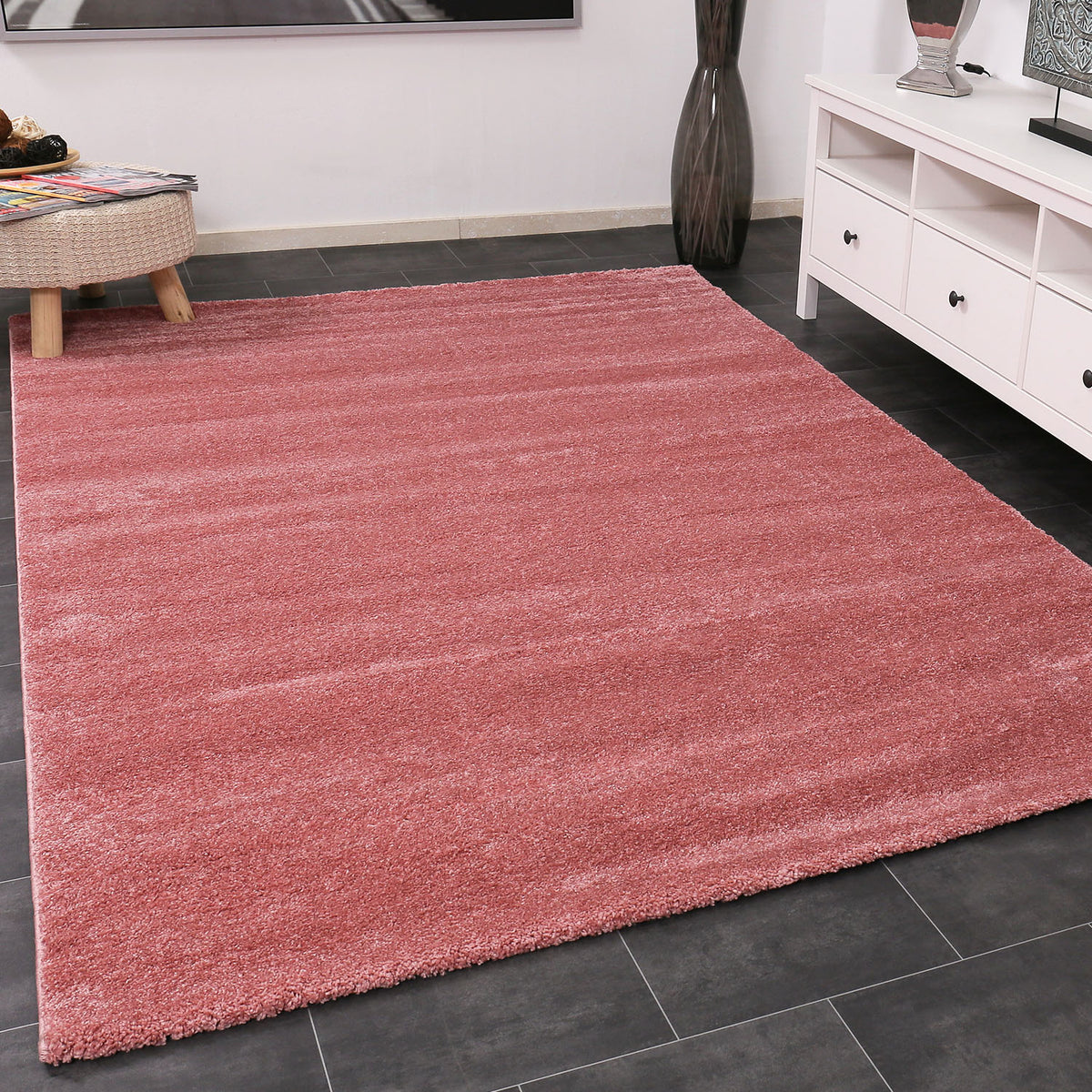 Teppich Flauschig Weich Seidiger Glanz Maximale Gemütlichkeit  für elegantes Wohnen-zoom-4