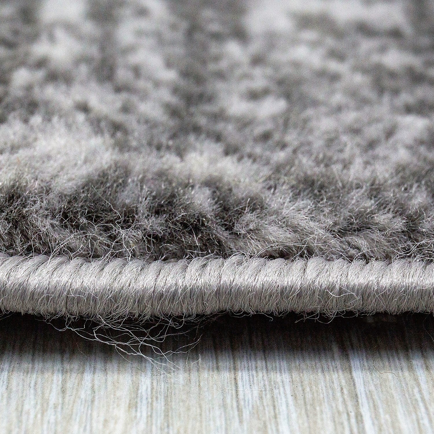 Teppich Grau Creme Abstrakt Vintage Look Wohnzimmer Kurzflor Designer Teppich-3