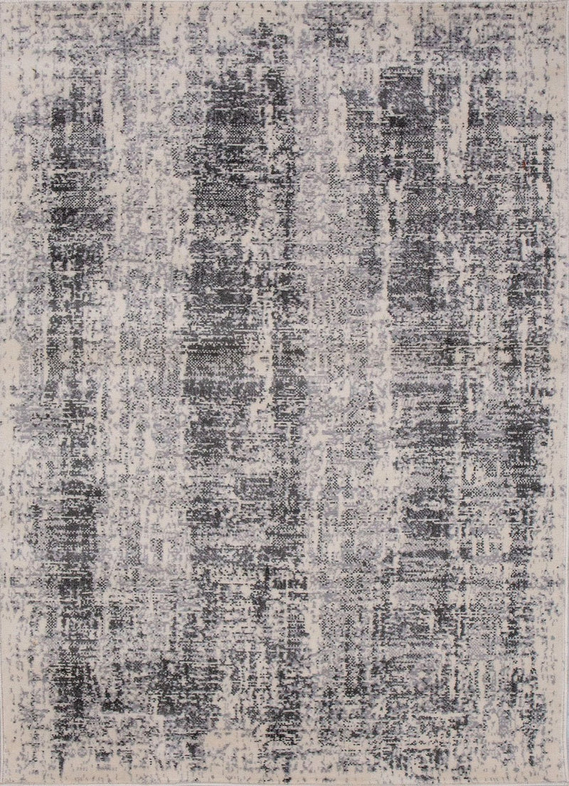 Teppich Beige Grau Creme Abstrakt Vintage Look Wohnzimmer Kurzflor Designer Teppich-zoom-