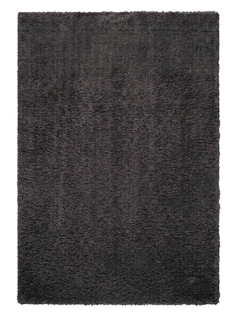 Teppich Hochflor grau anthrazit Extra Weich Mikrofiber Flauschiger für Wohnzimmer, Schlafzimmer, kinderzimmer-zoom-