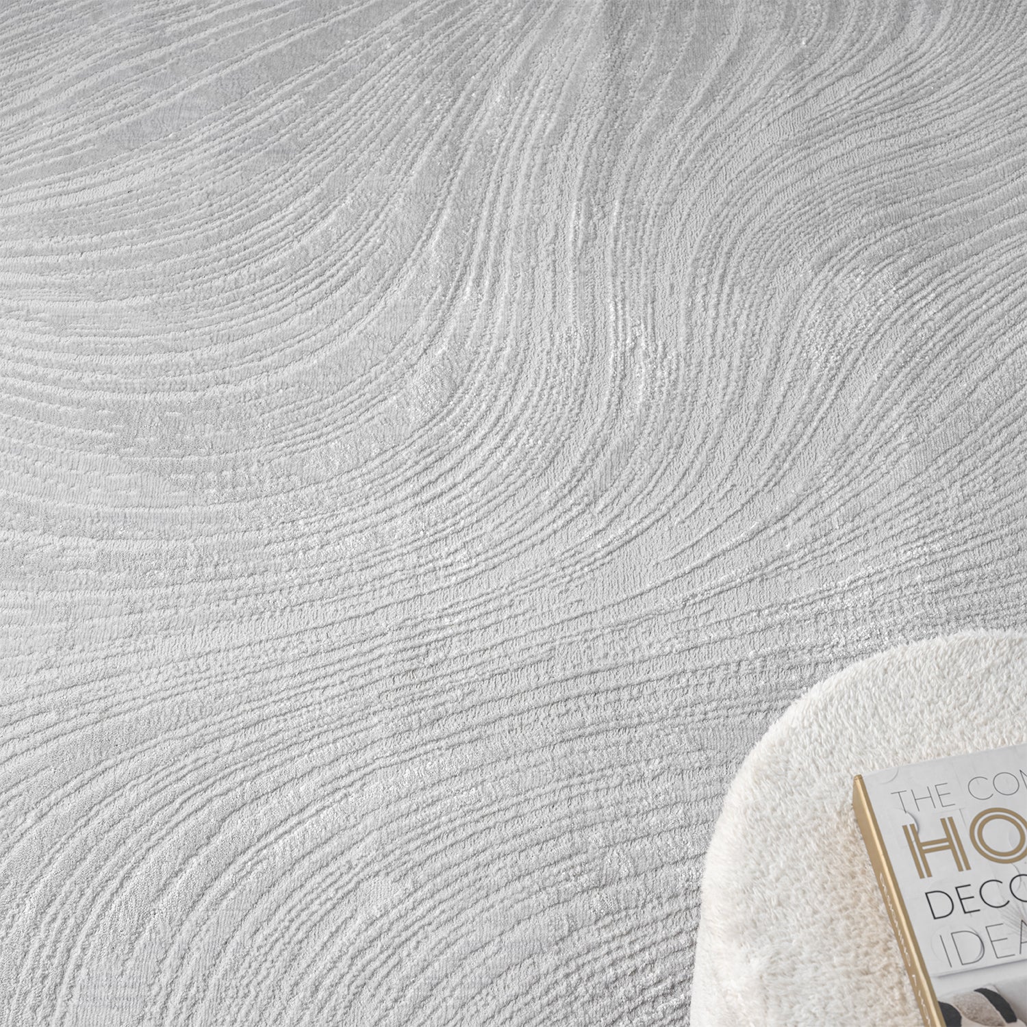 Teppich Kurzflor Modern 3D Muster Hoch-Tief-Struktur Wohnzimmer&Schlafzimmer-zoom-57