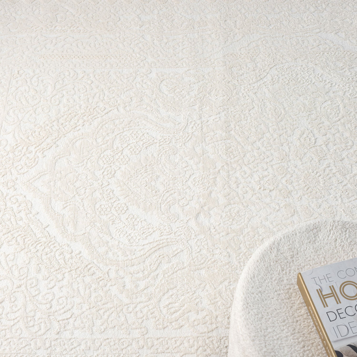 Teppich Kurzflor Modern 3D Muster Hoch-Tief-Struktur Wohnzimmer&Schlafzimmer-zoom-3