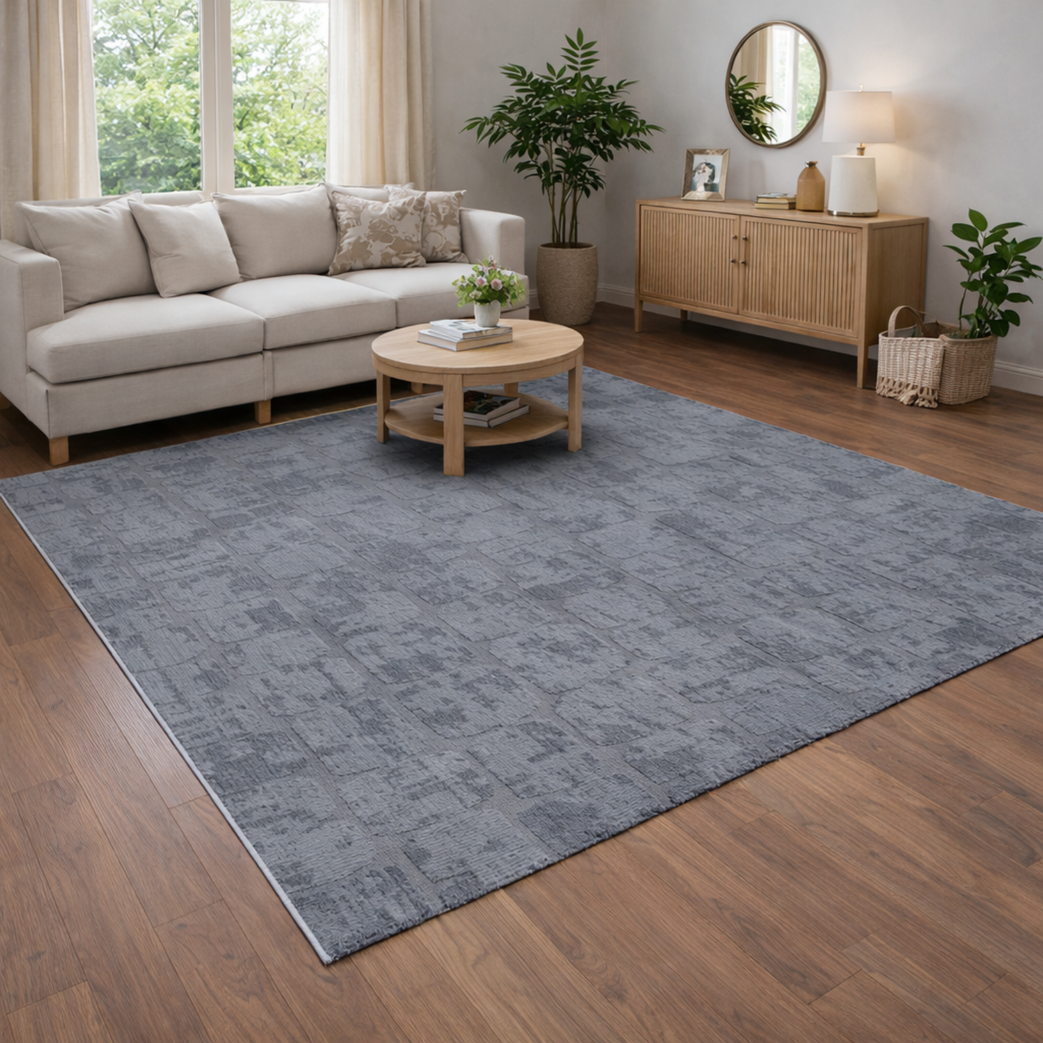Teppich Modern Wohnzimmer Schlafzimmer Rechteck 3D Effekt Hoch&Tief Pflegeleicht-15