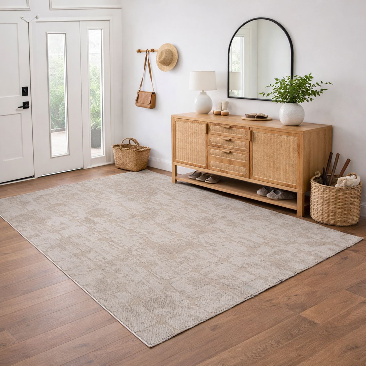 Teppich Modern Wohnzimmer Schlafzimmer Rechteck 3D Effekt Hoch&Tief Pflegeleicht-zoom-4