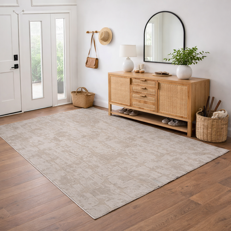 Teppich Modern Wohnzimmer Schlafzimmer Rechteck 3D Effekt Hoch&Tief Pflegeleicht-zoom-