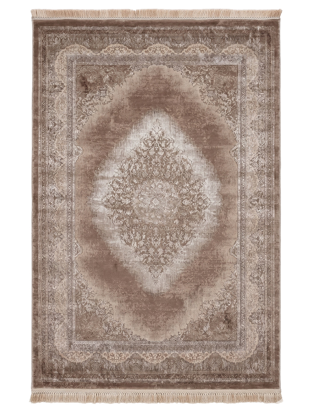 Teppich Kurzflor Moderner Teppich mit Ornament-Muster – Pflegeleicht &