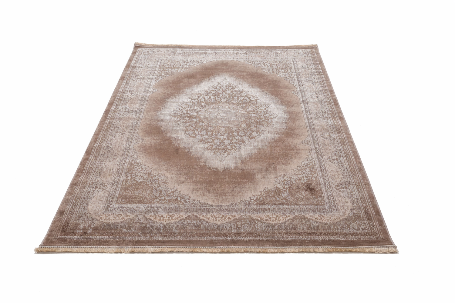 Teppich Kurzflor Moderner Teppich mit Ornament-Muster – Pflegeleicht & Robust – Für Fußbodenheizung geeignet-zoom-8