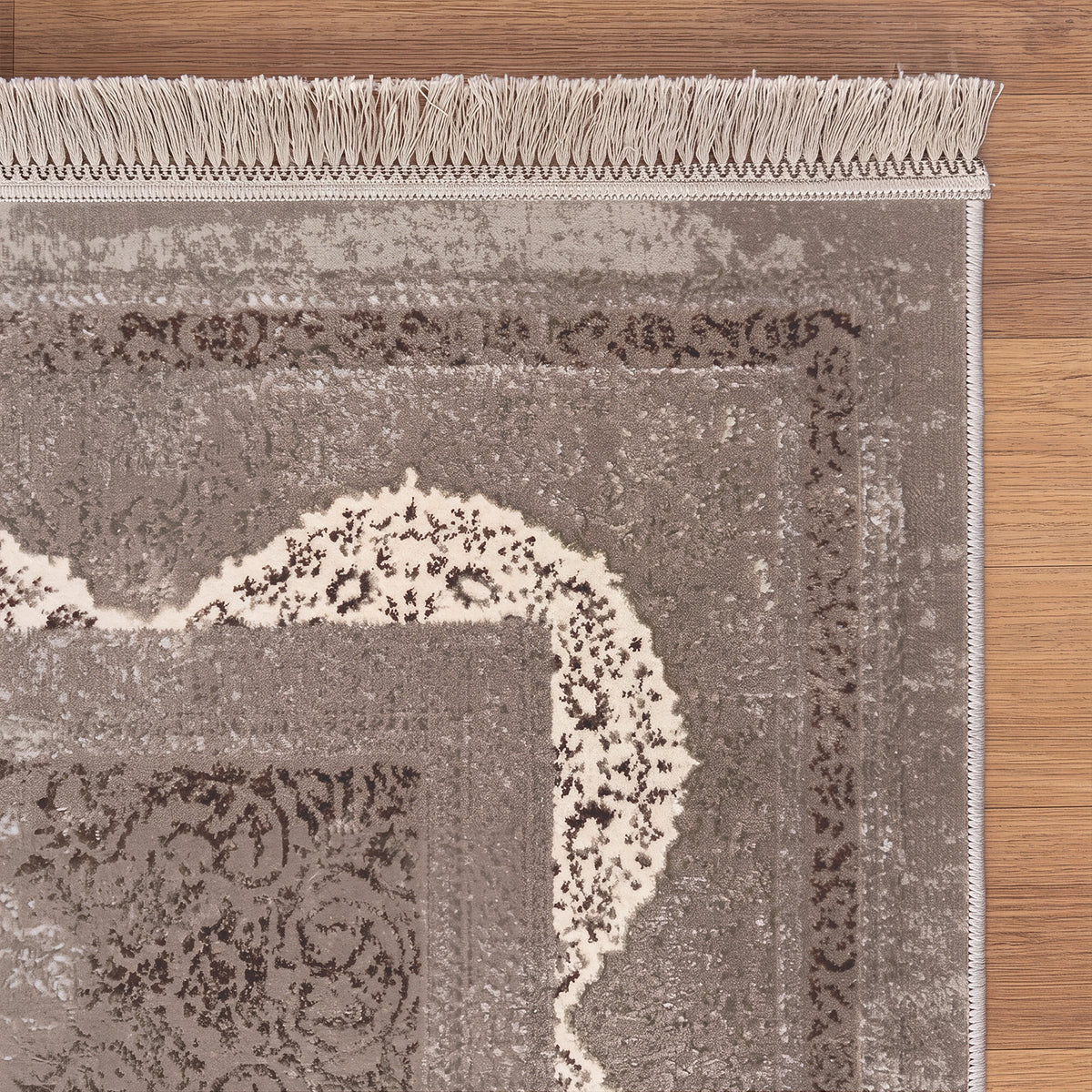 Teppich Kurzflor Moderner Teppich mit Ornament-Muster – Pflegeleicht & Robust – Für Fußbodenheizung geeignet-zoom-11